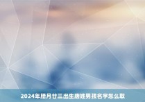 2024年腊月廿三出生唐姓男孩名字怎么取